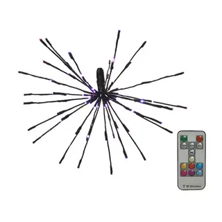 LED Poolster Zwart - Ø70 cm - afbeelding 1
