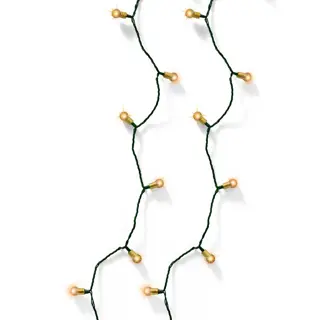 LED Vintage Kerstboomverlichting Twinkel Groen - 12 m - afbeelding 1