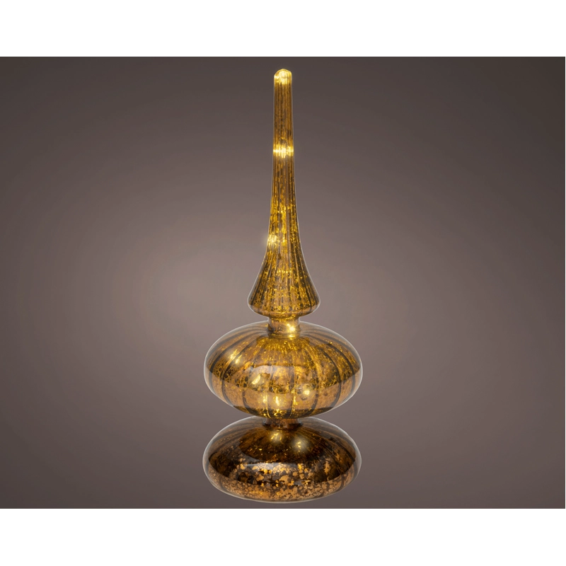 LED Tafelpiek Bruin - 23 cm - afbeelding 1
