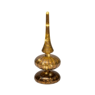 LED Tafelpiek Bruin - 23 cm - afbeelding 2