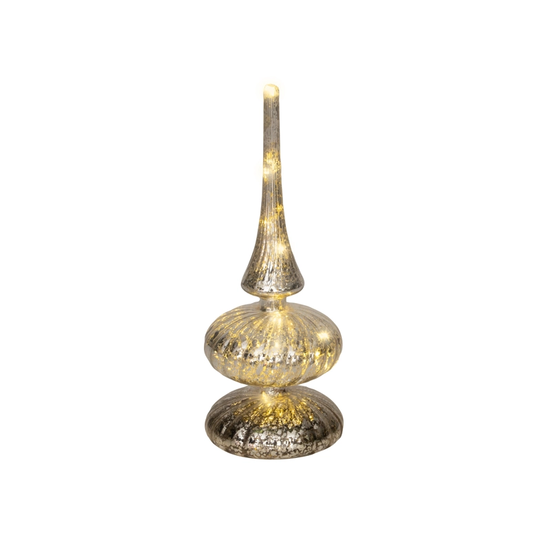 LED Tafelpiek Zilver - 23 cm - afbeelding 2