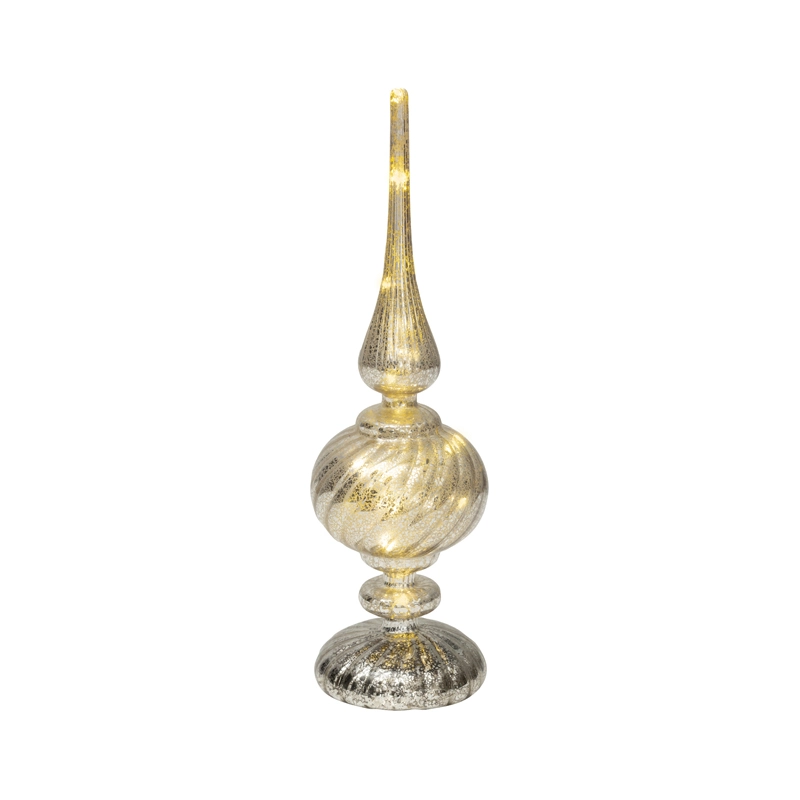 LED Tafelpiek Zilver - 30 cm - afbeelding 2