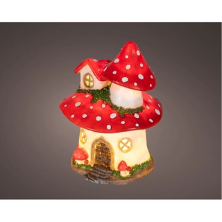 LED Verlichte Paddenstoel Warm Wit - 27 cm