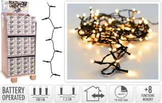 LED Kerstverlichting - 180 cm