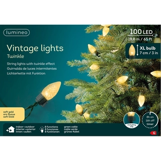 LED Vintage Boomverlichting - 1980 cm - afbeelding 3