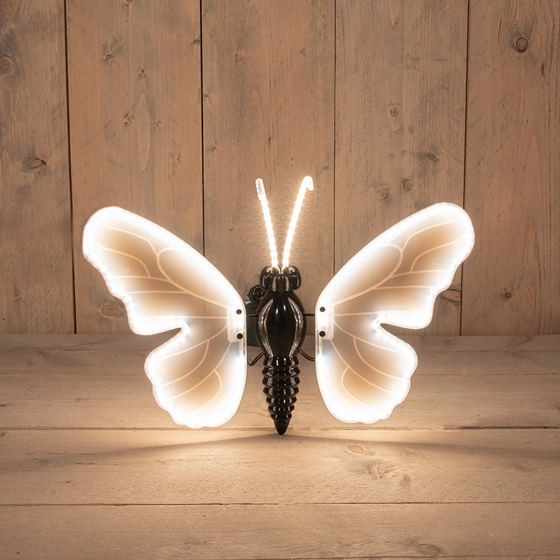 LED Vlinder Bewegende Vleugels - 40 cm