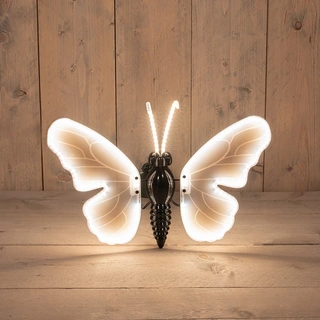 LED Vlinder Bewegende Vleugels - 40 cm