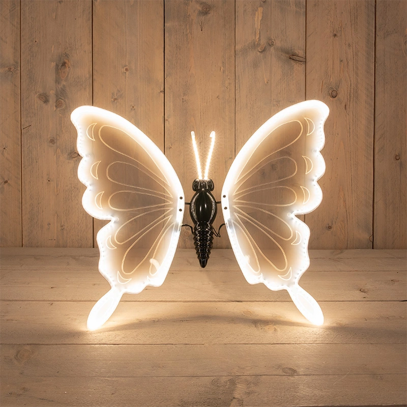 LED Vlinder Bewegende Vleugels - 60 cm