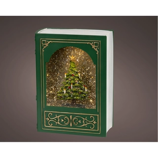 LED Waterspinner Boek Groen