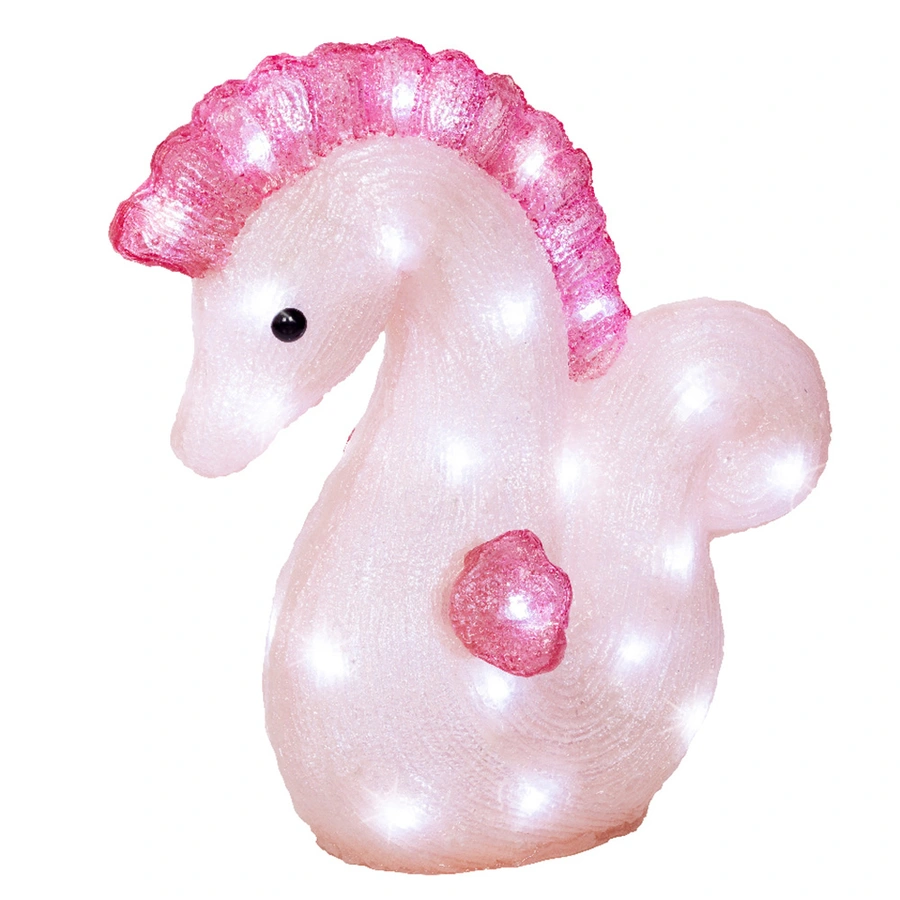 LED Zeepaardje Acryl - Medium - afbeelding 1