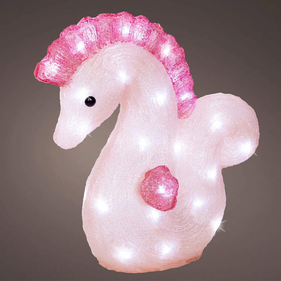 LED Zeepaardje Acryl - Medium - afbeelding 2