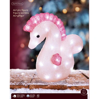 LED Zeepaardje Acryl - Medium - afbeelding 3