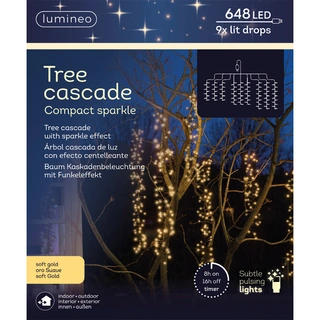 LED Cascade Kerstverlichting Boom - 200 cm - afbeelding 3