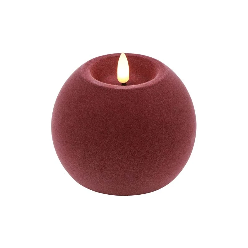 LED Bolkaars Velvet Lyon M Fuchsia - Ø10x7,8 cm