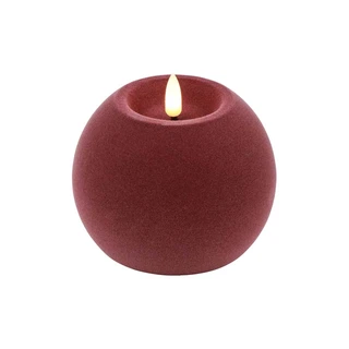 LED Bolkaars Velvet Lyon M Fuchsia - Ø10x7,8 cm