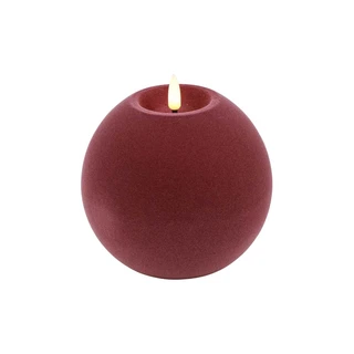 LED Bolkaars Velvet Lyon L Fuchsia - Ø12x11 cm