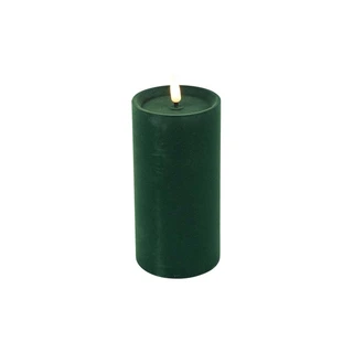 LED Stompkaars Velvet Lyon XL Donker Groen - Ø7,5x15 cm