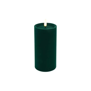 LED Stompkaars Velvet Lyon XL Groen - Ø7,5x15 cm