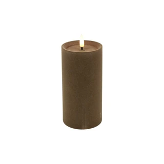 LED Stompkaars Velvet Lyon XL Taupe - Ø7,5x15 cm