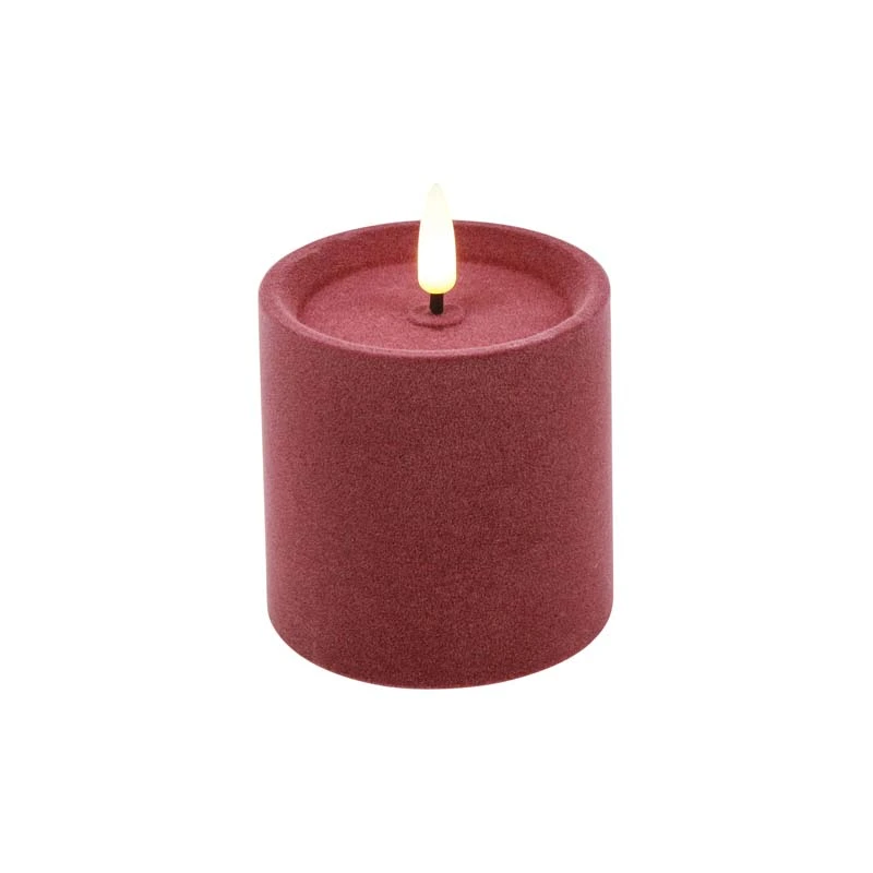 LED Stompkaars Velvet Lyon S Fuchsia - Ø7,5x7,5 cm