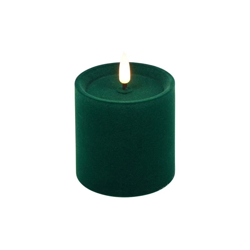 LED Stompkaars Velvet Lyon S Groen - Ø7,5x7,5 cm