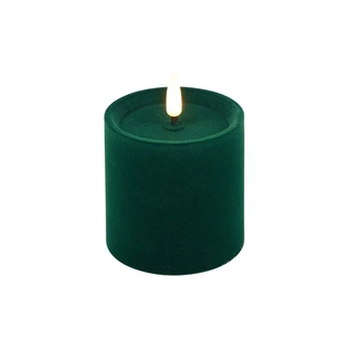 LED Stompkaars Velvet Lyon S Groen - Ø7,5x7,5 cm
