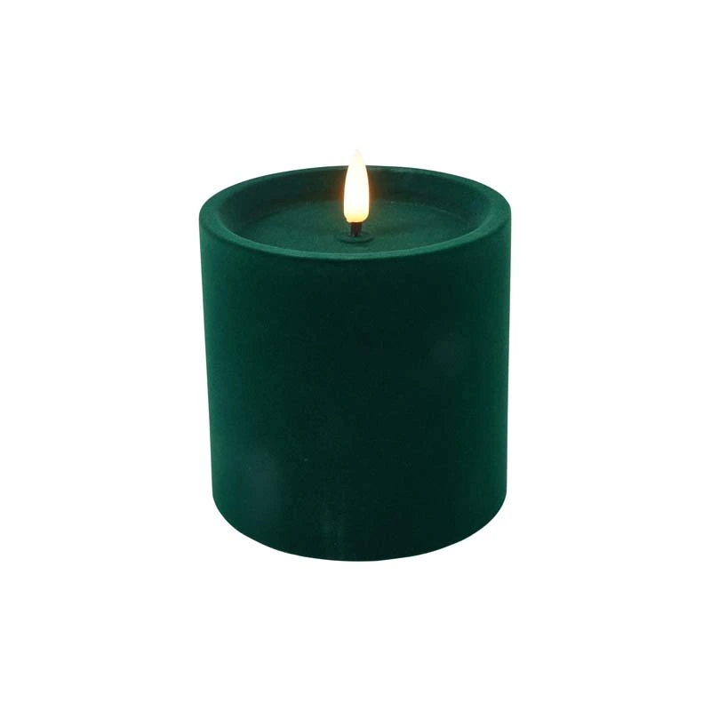 LED Stompkaars Velvet Lyon S Groen - Ø10x10 cm