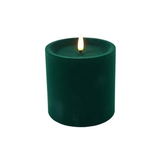 LED Stompkaars Velvet Lyon S Groen - Ø10x10 cm