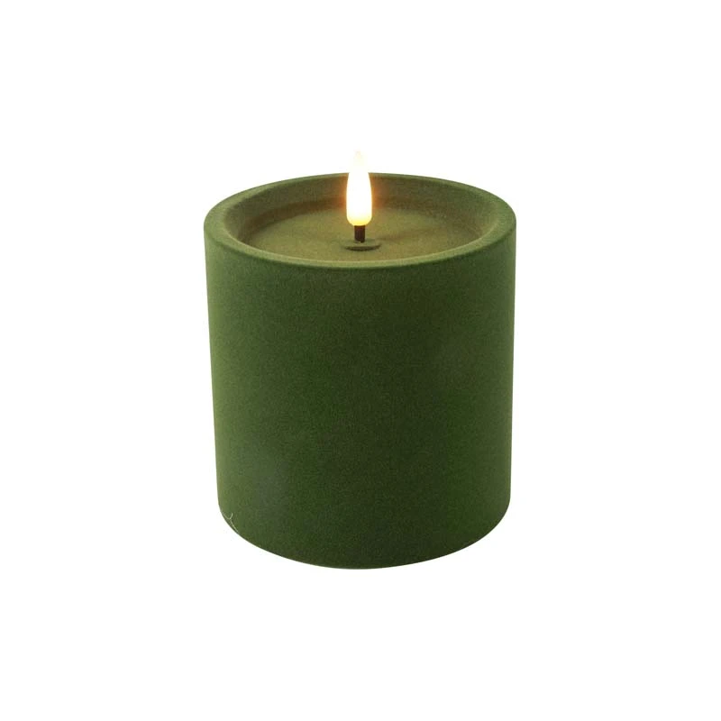 LED Stompkaars Velvet Lyon S Licht Groen - Ø10x10 cm