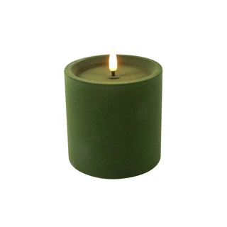 LED Stompkaars Velvet Lyon S Licht Groen - Ø10x10 cm