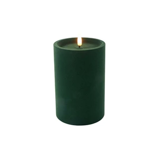 LED Stompkaars Velvet Lyon M Donker Groen - Ø10x15 cm