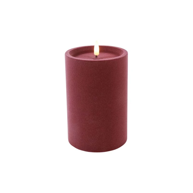 LED Stompkaars Velvet Lyon M Fuchsia - Ø10x15 cm