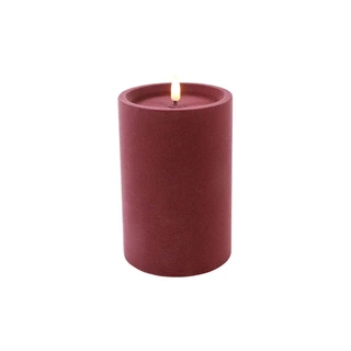 LED Stompkaars Velvet Lyon M Fuchsia - Ø10x15 cm