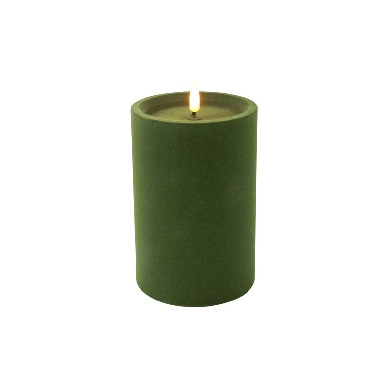 LED Stompkaars Velvet Lyon M Licht Groen - Ø10x15 cm