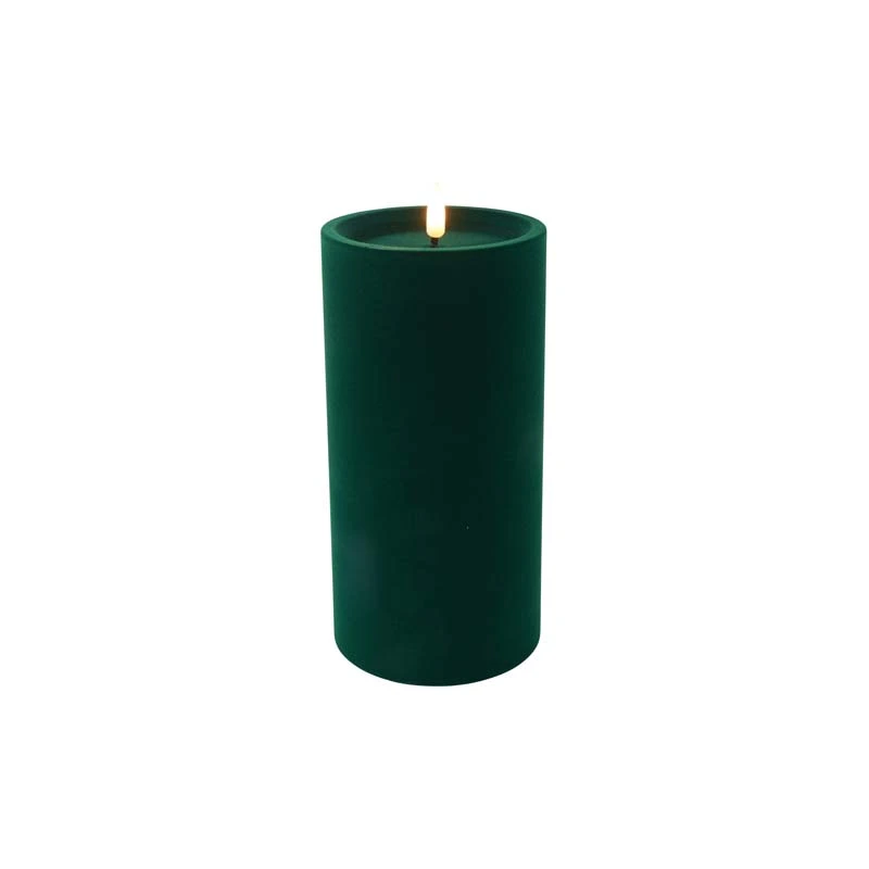 LED Stompkaars Velvet Lyon L Groen - Ø10x20 cm