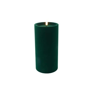 LED Stompkaars Velvet Lyon L Groen - Ø10x20 cm