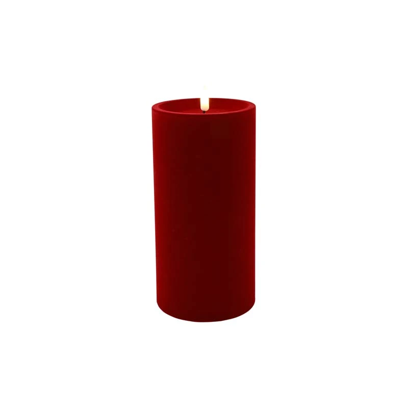 LED Stompkaars Velvet Lyon L Rood - Ø10x20 cm