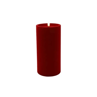 LED Stompkaars Velvet Lyon L Rood - Ø10x20 cm
