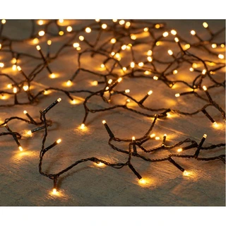 LED Rice Lights Zwart 8 m - Klassiek Warm