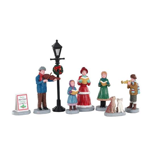 Lemax Baily´s Music School Carolers, Set Of 8