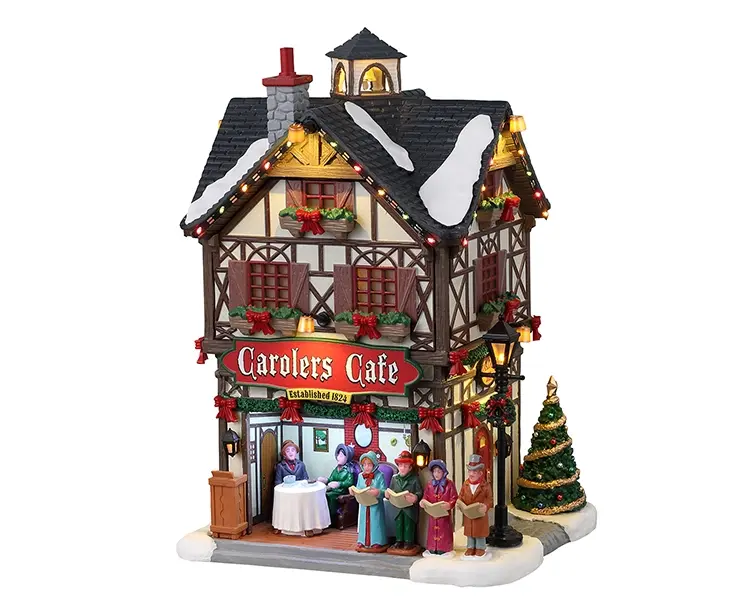 Lemax Carolers Cafe