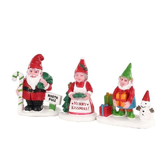 Lemax Christmas Garden Gnomes - 3 st.