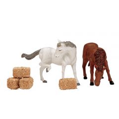 Lemax Feed for the horses - set of 6