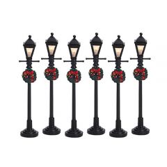 Lemax Lantern Street Lamp - set of 6