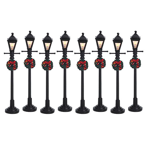 Lemax Lantern Street Lamp - set of 8 koopt u bij Tuincentrum De Boet