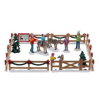 Lemax Reindeer Petting Zoo