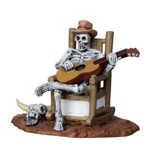 Lemax Rocking Chair Skeleton