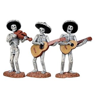 Lemax Skeleton Mariachi Band - 3 st.