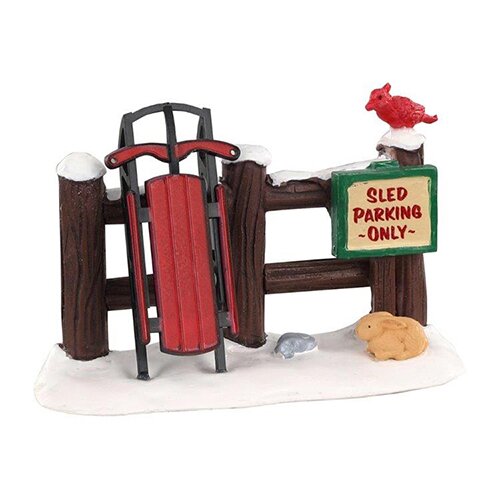 Lemax Sled Parking Only