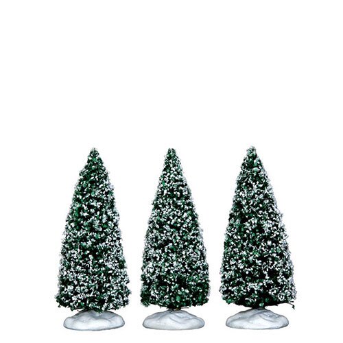 Lemax Snowy juniper  tree S - set of 3